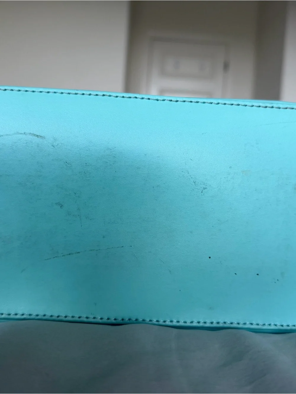 Kate Spade Teal Tote Bag - Classic Leather Shoulder Tote